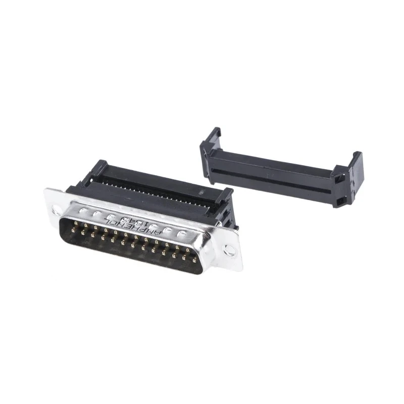 Amphenol Communications Solutions DFR 25 Way Right Angle 2.77 mm Pitch Cable D-Sub Connector Male L17DBFRA25P
