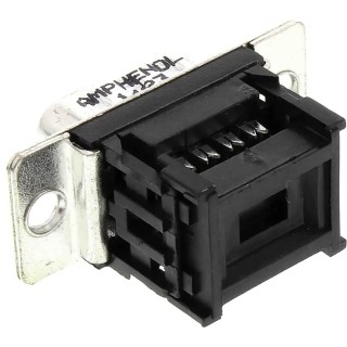 Amphenol Communications Solutions DFR 37 Way Right Angle 2.77 mm Pitch Cable D-Sub Connector Female L17DCFRA37P