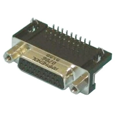 Amphenol Communications Solutions D-Sub Connector 15 Way Right Angle Through Hole 250V 3A Thermoplastic Housing L77HD