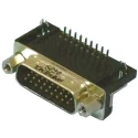 Amphenol Communications Solutions High Density 15 Way Right Angle Through Hole D-Sub Connector 250V 3A L717HD