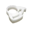 RS PRO Nylon Snap Grip Hose Clamp Black or Natural 9.2mm to 10.3mm ID 235-0615