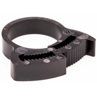 RS PRO Snap Grip Nylon Hose Clamp 29.4mm to 32.7mm ID Black or Natural 235-0609