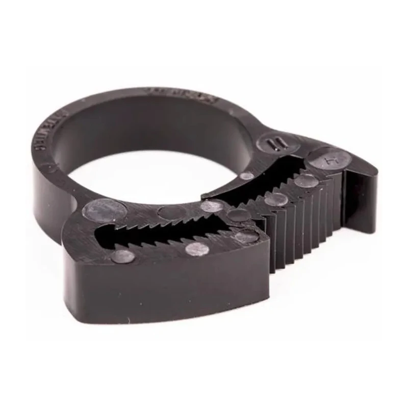 RS PRO Snap Grip Nylon Hose Clamp 29.4mm to 32.7mm ID Black or Natural 235-0609