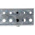 Interroll Heavy Duty Roller Track 50 mm Diameter, 51.3 mm Width, 962 mm Length BU50(9WHEELS)