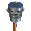 APEM Illuminated Piezo Switch Momentary SPST Through Hole IP68 200mA 75°C -40°C 