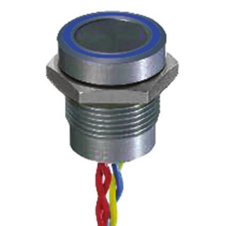 APEM Illuminated Piezo Switch Momentary SPST Through Hole IP68 200mA 75°C -40°C 
