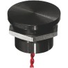 APEM Piezo Switch Latching IP68 Wire 200mA 24V ac/dc Operating -40°C to 75°C