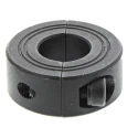 Huco Shaft Collar, Two Piece, Clamp Screw, OD 34 mm, Width 13 mm, Steel 046201016
