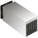 Fischer Elektronik Heatsink Universal Rectangular Aluminium with Fan 0.21K/W Thermal Resistance 83 mm Height LA 9 200 230 V