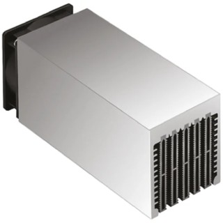 Fischer Elektronik Heatsink Universal Rectangular Aluminium with Fan 0.21K/W Thermal Resistance 83 mm Height LA 9 200 230 V