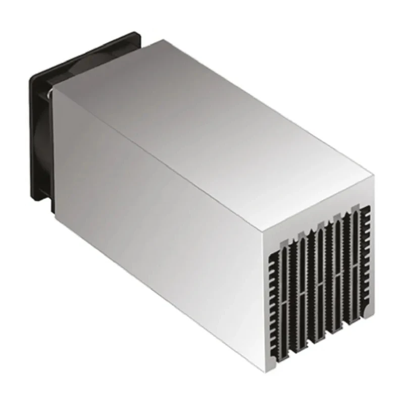 Fischer Elektronik Heatsink Universal Rectangular Aluminium with Fan 0.21K/W Thermal Resistance 83 mm Height LA 9 200 230 V