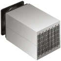 Fischer Elektronik Universal Rectangular Aluminium Heatsink with Fan 0.09K/W 120 mm Height 150 mm Length 122 LA 17 150 230 V