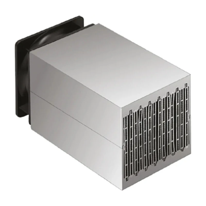 Fischer Elektronik Universal Rectangular Aluminium Heatsink with Fan 0.09K/W 120 mm Height 150 mm Length 122 LA 17 150 230 V