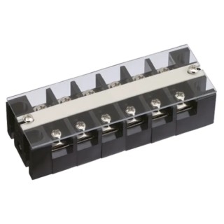 Sato Parts Non-Fused Terminal Block 6-Way 30A Screw Terminal with 15mm Pitch ML-11-30F-6P