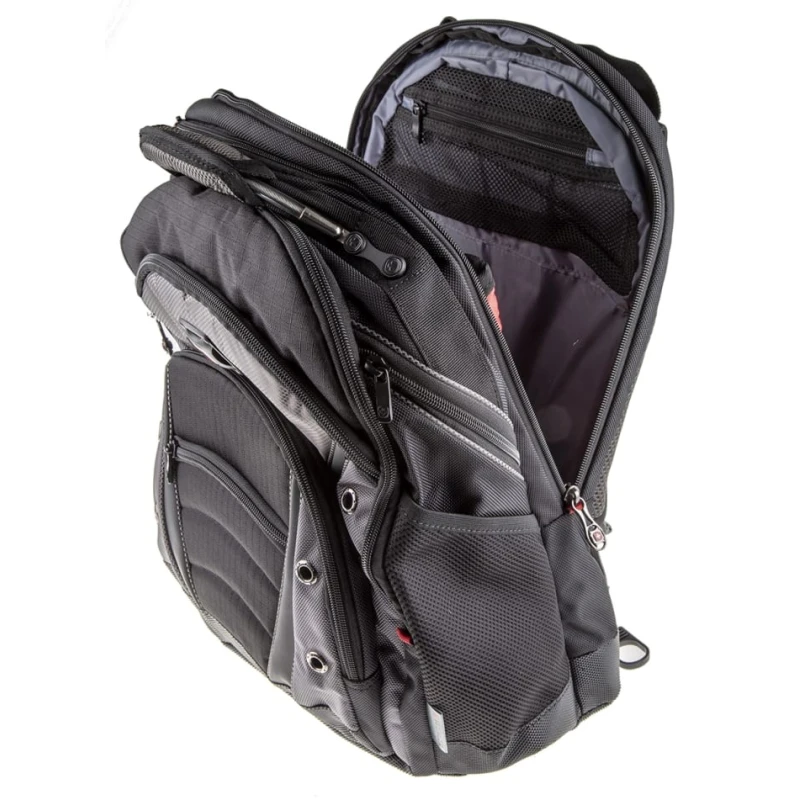 Wenger Synergy 15.4 in Laptop Backpack Nylon Grey Model 600635