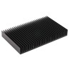 RS PRO Aluminium Heatsink Universal Rectangular Alu 25 mm Height 125 mm Length 200 mm Width 0.9K/W Thermal 692-5087