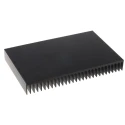 RS PRO Aluminium Heatsink Universal Rectangular Alu 25 mm Height 125 mm Length 200 mm Width 0.9K/W Thermal 692-5087