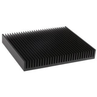 RS PRO Aluminium Universal Rectangular Heatsink, 0.3K/W Thermal Resistance, 40 mm Height, 250 mm Length, 300 mm 692-5081