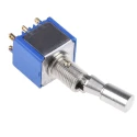 APEM Panel Mount Toggle Switch On-On DPDT Solder Lug Terminal 24 V dc 250 V ac 5646ADBK2V