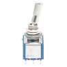APEM Toggle Switch Panel Mount On-On 3PDT Solder Lug Terminal 24 V dc 250 V ac 5656ADBK2V