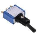 APEM Toggle Switch Panel Mount On-On SPDT Solder Lug Terminal 24V dc 250V ac 5636ADBGK