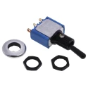 APEM Toggle Switch Panel Mount On-On SPDT Solder Lug Terminal 24V dc 250V ac 5636ADBGK