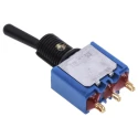 APEM Toggle Switch Panel Mount On-On SPDT Solder Lug Terminal 24V dc 250V ac 5636ADBGK