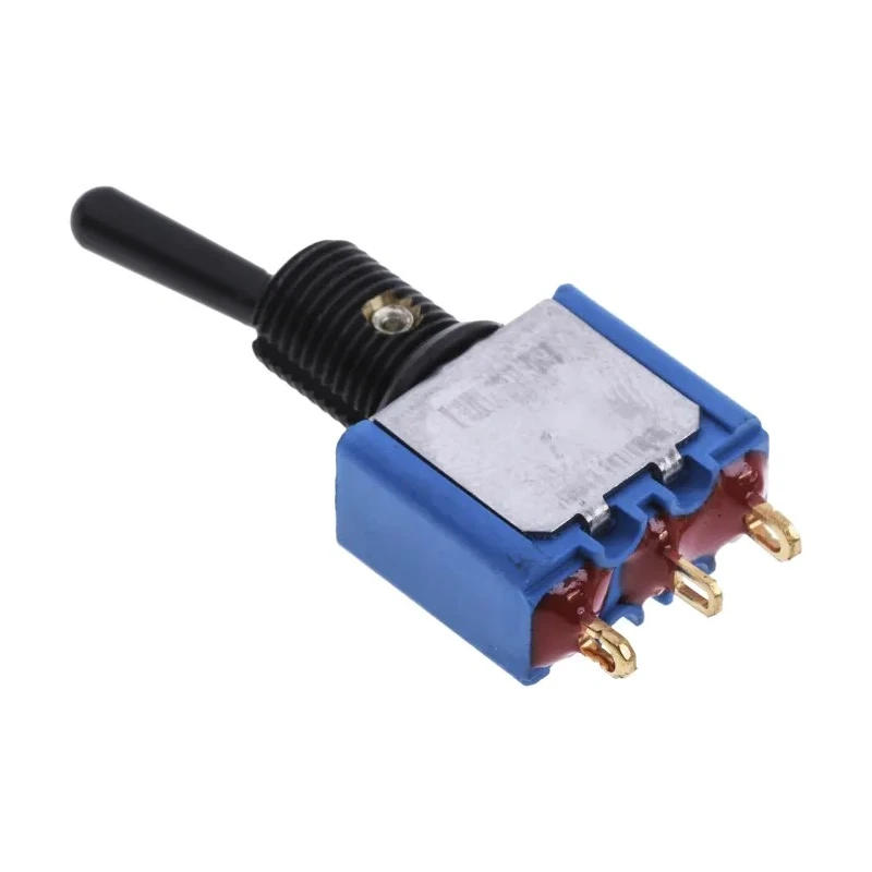 APEM Toggle Switch Panel Mount On-On SPDT Solder Lug Terminal 24V dc 250V ac 5636ADBGK