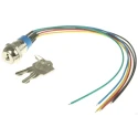 APEM Key Switch DPST Momentary 4A 2 Positions Zinc Alloy Housing 28V DC 125V AC JD10B126W