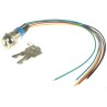 APEM Key Switch DPST Momentary 4A 2 Positions Zinc Alloy Housing 28V DC 125V AC JD10B126W