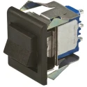 APEM SPDT On-On Rocker Switch Panel Panel Mount 6A 30V DC Rectangular Actuator 7636AD+U1202+U732