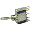 APEM Toggle Switch PCB Mount On-Off-On SPST PC Terminal 24 V dc 20 V ac 5239YCDB