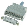 HARTING D-Sub Series Thermoplastic Right Angle D-Sub Backshell, 9 Way Strain Relief 09670090453
