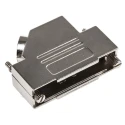 HARTING D-Sub Series Metal Right Angle D-Sub Backshell 25 Way Strain Relief 09670250333
