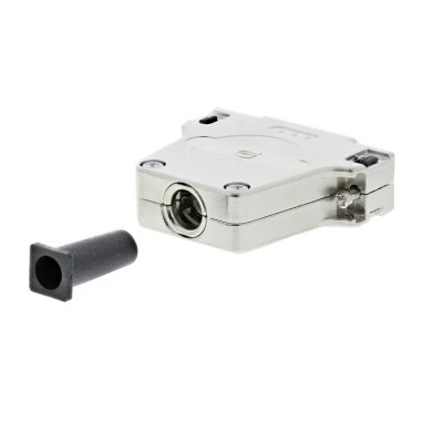 HARTING D-Sub Series Metal Straight D-Sub Backshell, 25 Way Strain Relief 09670250344