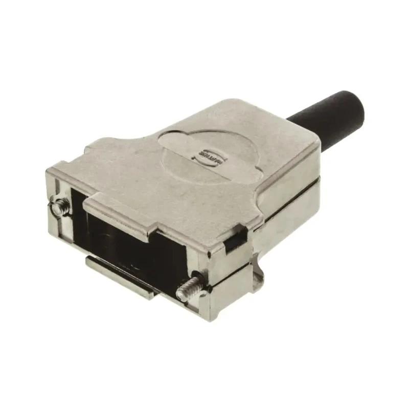 HARTING D-Sub Series Metal Straight D-Sub Backshell 15 Way Strain Relief 09670150344