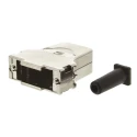 HARTING D-Sub Series Metal Straight D-Sub Backshell 15 Way Strain Relief 09670150344