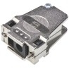 HARTING Metal Right Angle D-Sub Backshell 9 Way Strain Relief, Shell Size E, IP67 09670090334