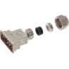 HARTING D-Sub Waterproof Series Polymer Straight D-Sub Backshell 15 Way Strain Relief 09670150538