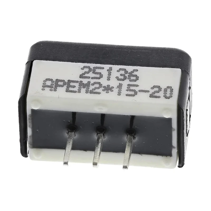 APEM PCB Slide Switch SPDT Latching 4A Silver 25136NAB