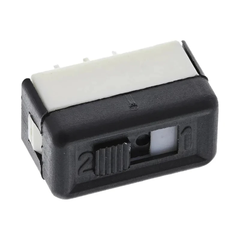 APEM PCB Slide Switch SPDT Latching 4A Silver 25136NAB