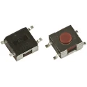 APEM Brown Tactile Switch SPST Momentary 50mA 12V DC Through Hole DTSMW67NV