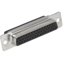 HARTING D-Sub Connector 62 Way Straight 2.41 mm Pitch Cable Female with Screw Lock 09564004701