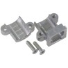 HARTING D-Sub Backshell Full Metal Zinc Die-Cast Hood with Knurled Screw Locking 61030000143