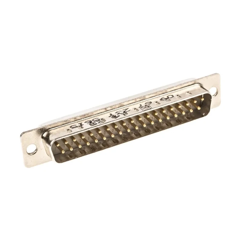HARTING D-Sub 37 Way Straight Panel Mount Connector Male with 4 to 40 UNC Screw Lock 09672375615