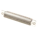 HARTING D-Sub 37 Way Straight Panel Mount Connector Male with 4 to 40 UNC Screw Lock 09672375615