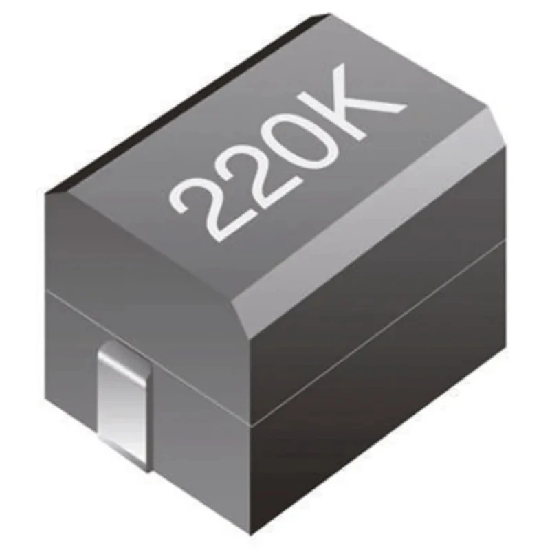 Bourns 1210 Shielded Wirewound Surface Mount Inductor with Ferrite Core 3.3 μH ±10% 180 mA Idc Q:30 CM322522
