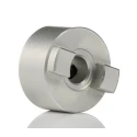 Huco Aluminium 4mm Bore, 19.1mm Outside Diameter, 19mm Length Oldham Style Flexible Coupler Set Screw Style 450H19.18