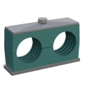 RS PRO Polypropylene Tube Clamp for 20 mm OD Tube with 1.2m Clamp Spacing, Operating Temperature -30°C to 90°C 145-9771