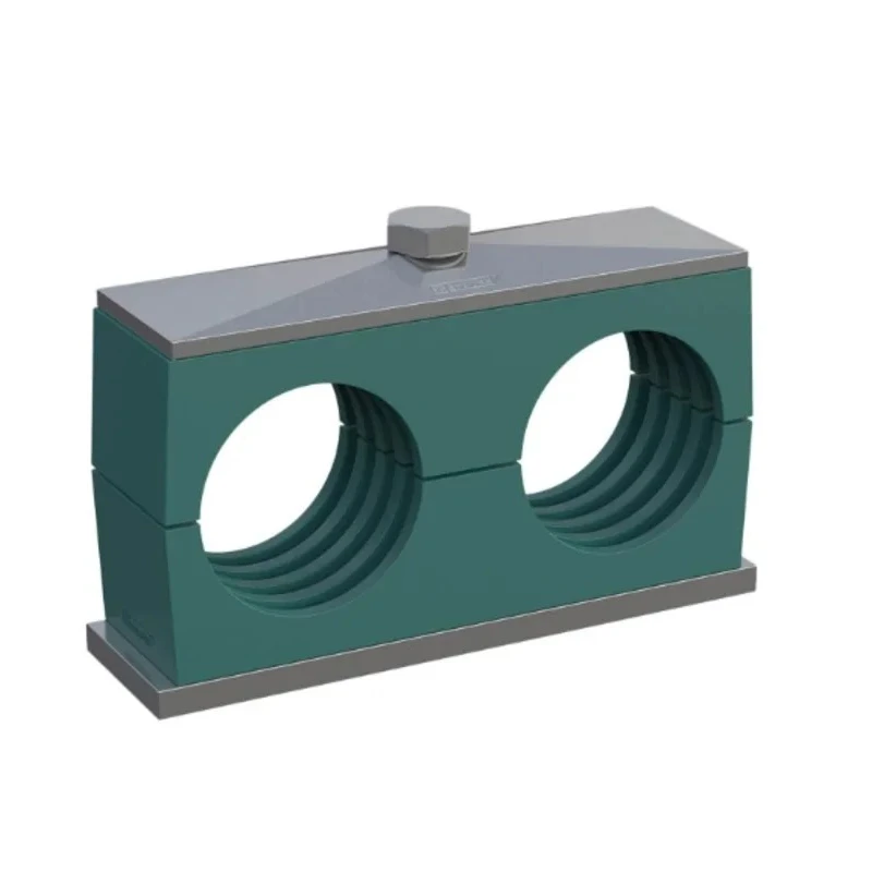 RS PRO Polypropylene Tube Clamp for 20 mm OD Tube with 1.2m Clamp Spacing, Operating Temperature -30°C to 90°C 145-9771